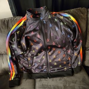 Jeffree star limited edition rainbow track suit